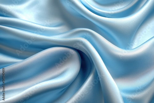 Blue Satin Background
