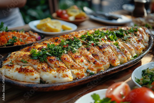 Iran Food, Served On A Table