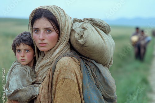 Refugee Family