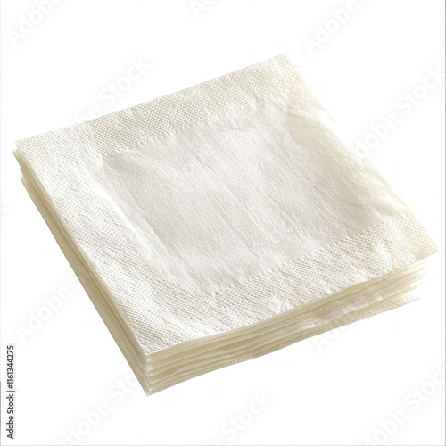 Restaurant Napkin Isolated