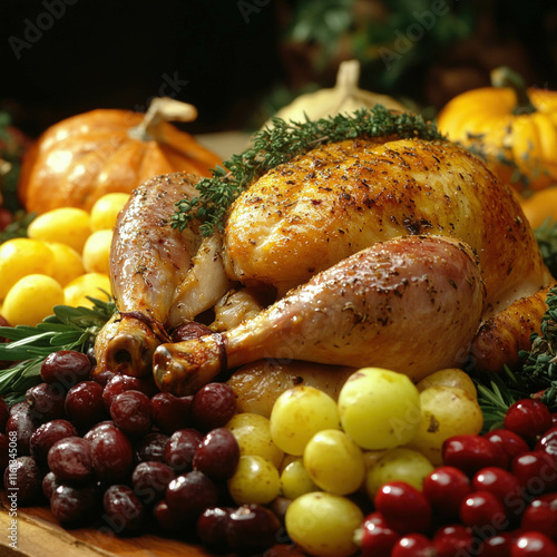 Thanksgiving Food Isolated