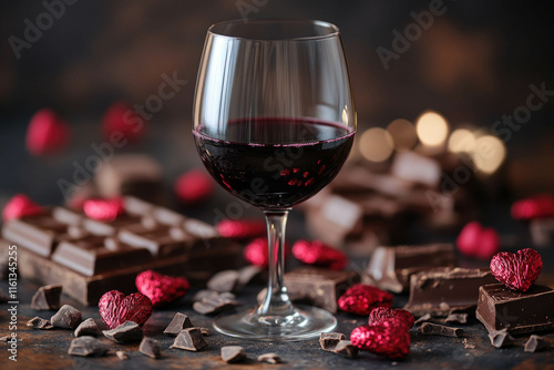 Valentine' Day - Wine And C...