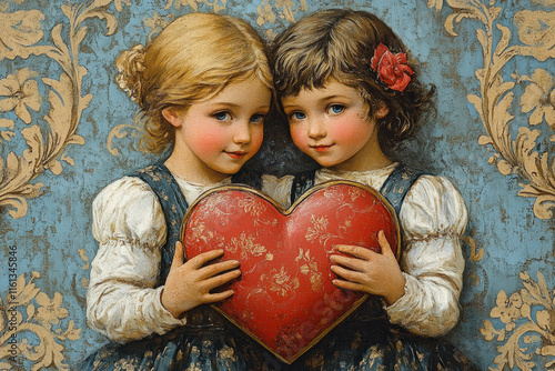 Vintage Valentine Card
