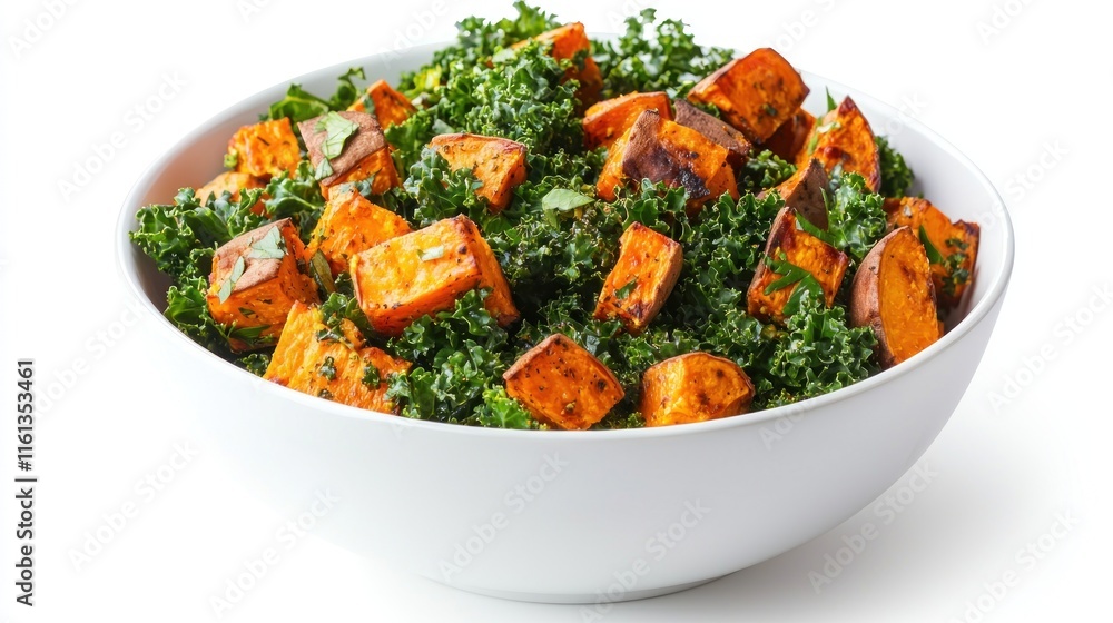 Roasted Sweet Potato and Kale Salad Roasted Sweet Potato and Kale Salad