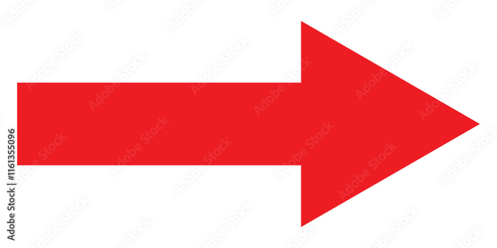 Long arrow icon vector . Long arrow pointing Right . Red arrow icon vector. long arrow isolated on white background. Long Red arrow icon vector illustration. Long arrow icon vector . Long arrow pointing Right . Red arrow icon vector. long arrow isolated on white background. Long Red arrow icon vector illustration.