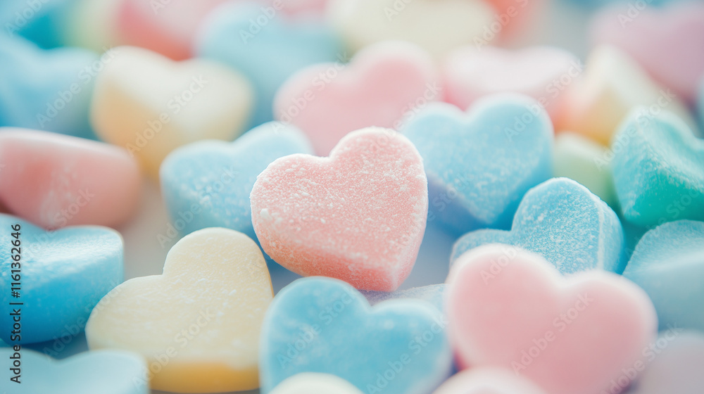 Pastel sweet hearts background. Pastel sweet hearts background.