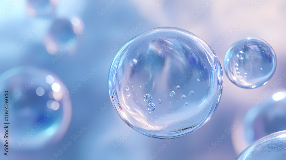 A dynamic macro shot of frozen air bubbles in thick ice, showing their reflective properties and sharp frost lines. Frostline. Illustration A dynamic macro shot of frozen air bubbles in thick ice, showing their reflective properties and sharp frost lines. Frostline. Illustration
