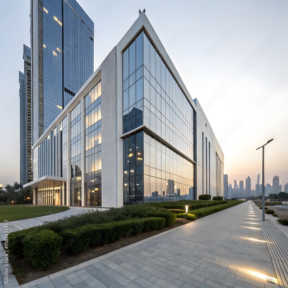 Obraz premium modern office buildings