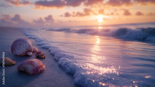 Serene Sunrise at the Beach