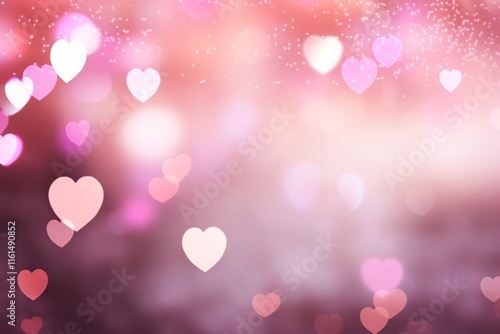 Valentine Bokeh Background, Pink Bokeh Background, Valentine's Day Digital Paper, Valentine Background, Valentine's Wallpaper, Valentine's Day Banner