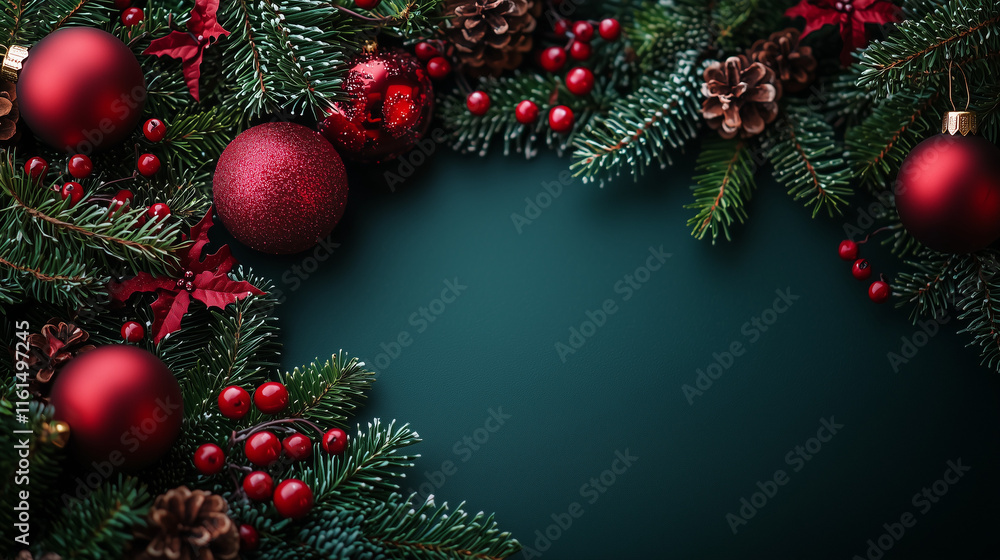 christmas background with decoration christmas background with decoration
