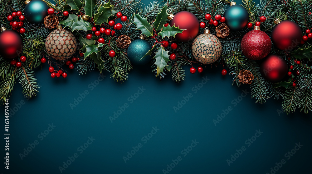 christmas background with decoration christmas background with decoration