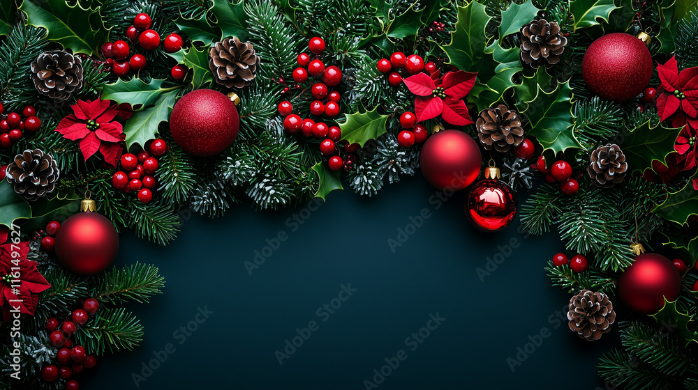 christmas background with decoration christmas background with decoration