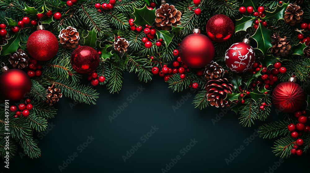 christmas background with decoration christmas background with decoration