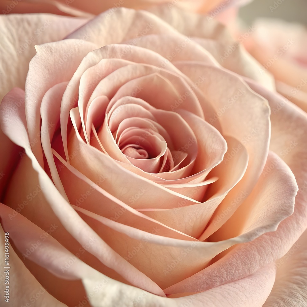 pink rose closeup