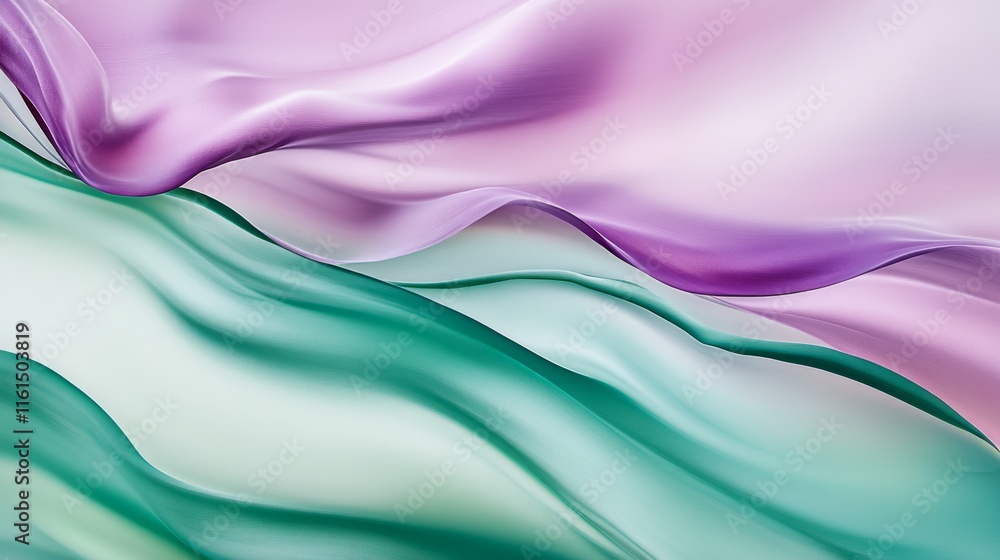 Obraz premium The northern lights shimmer and undulate elegantly in the night sky, bands of green, purple and pink light dancing, swirling, pulsating in fluid, undulating patterns