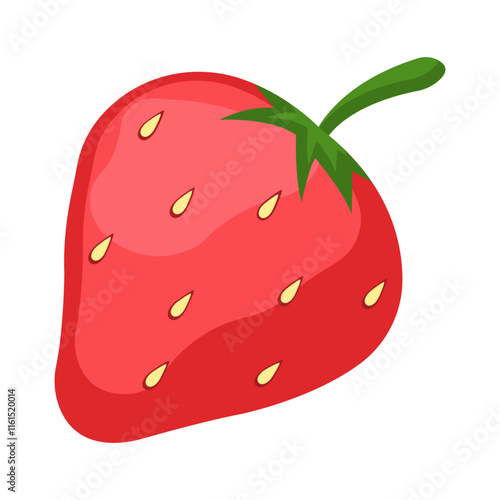 Strawberry icon. Vector illustration.