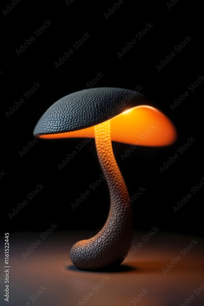 Fototapeta premium Enchanted Mushroom Lamp