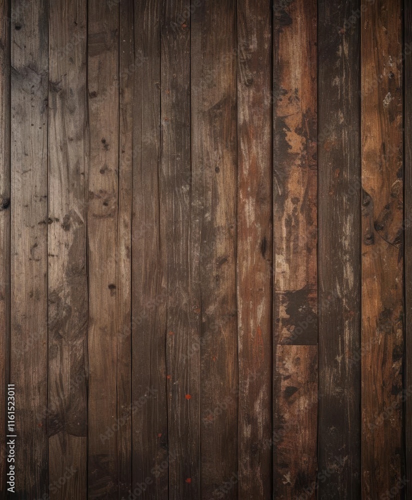 Distressed wood banner with grunge-inspired graphics and patterns, earthy tones, punk Distressed wood banner with grunge-inspired graphics and patterns, earthy tones, punk