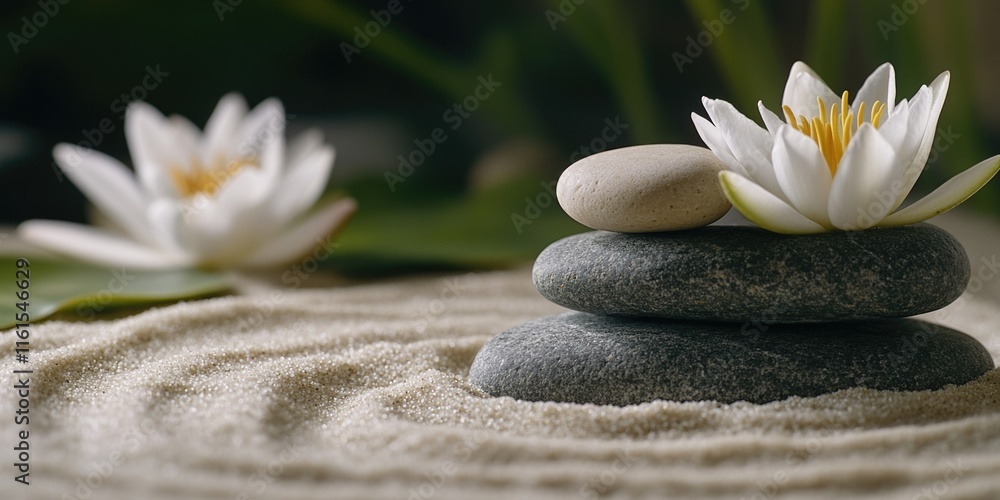 Fototapeta premium Zen Stones Meditation