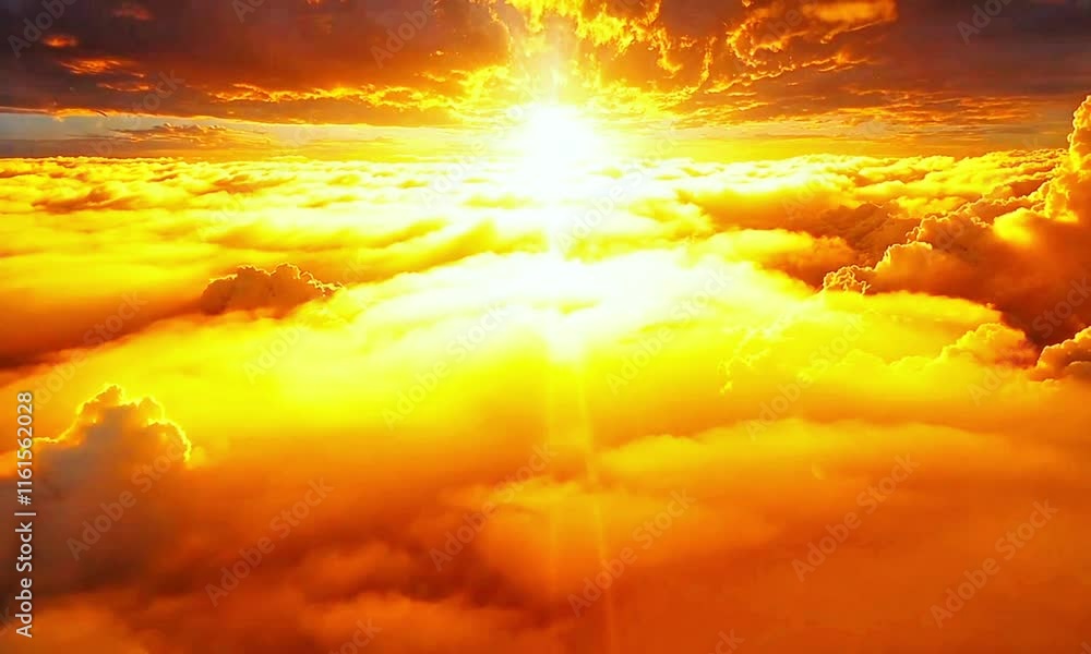 Golden clouds illuminated by a radiant sunrise create a majestic and heavenly scene. Ideal for nature, sky, and light-themed projects, this image inspires awe and enhances creative storytelling.
Golden clouds illuminated by a radiant sunrise create a majestic and heavenly scene. Ideal for nature, sky, and light-themed projects, this image inspires awe and enhances creative storytelling.