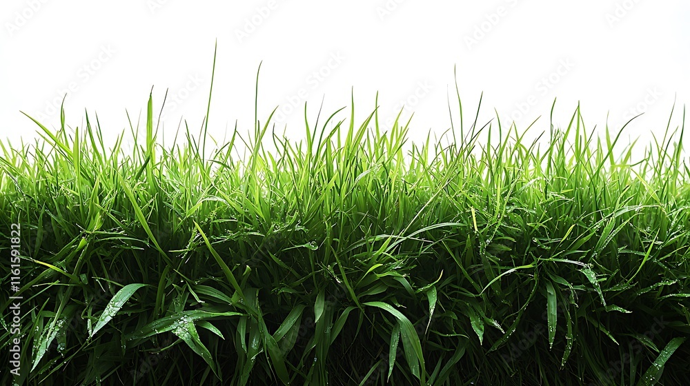 Fototapeta premium Blades green vibrant grass nature high resolution hd picture