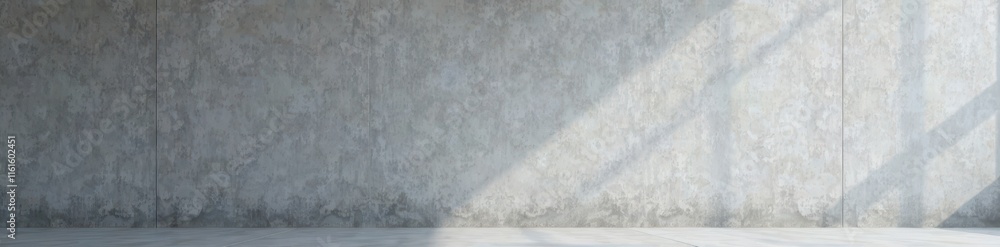 Fototapeta premium Smooth gray wall, subtly textured Minimalist backdrop , plain, space