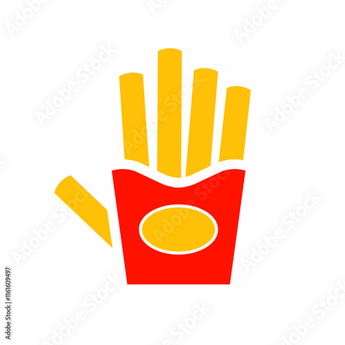 french fries logo