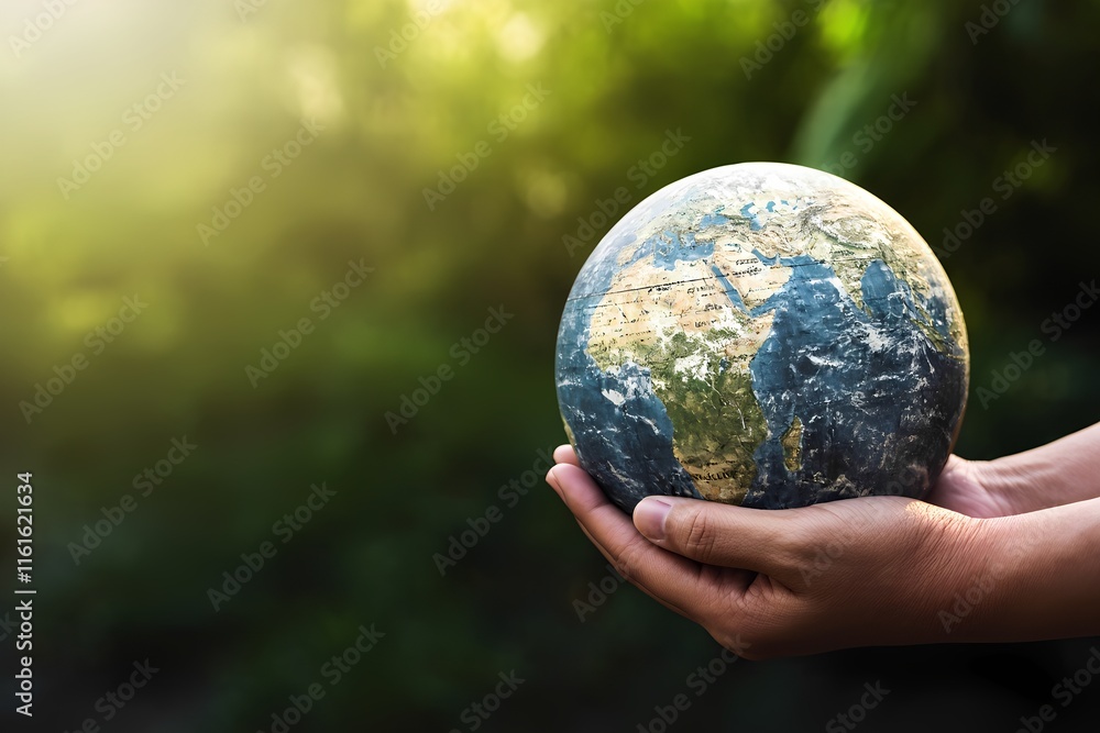 hands holding earth hands holding earth