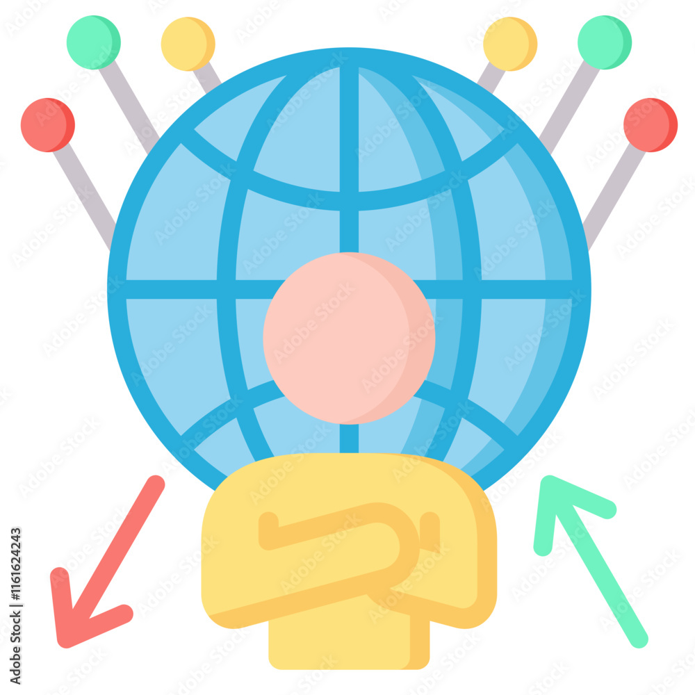 Cyberspace Icon Cyberspace Icon