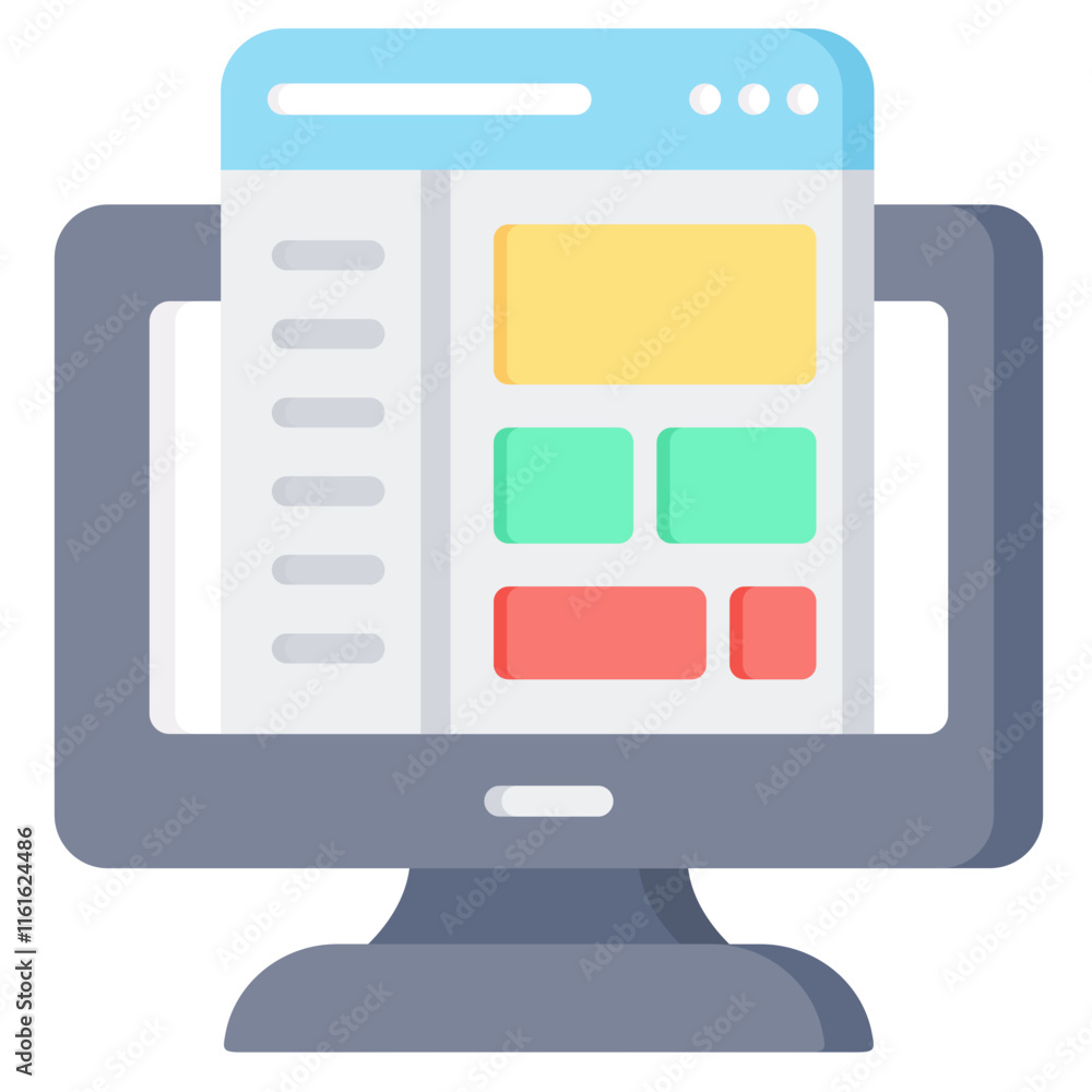 Web Layout Icon Web Layout Icon