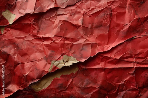 Wallpaper Mural A close up of a red wall with peeling paint Torontodigital.ca