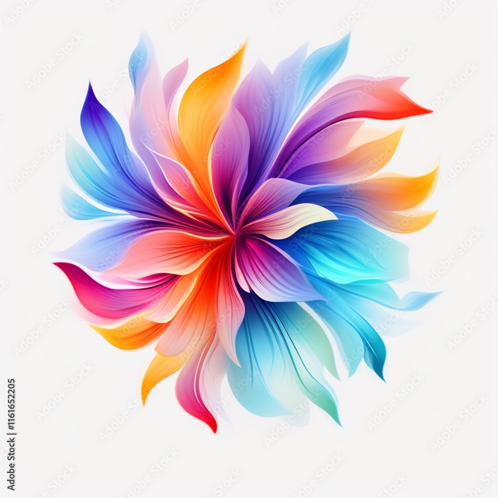 Naklejka premium abstroct flewer bukground