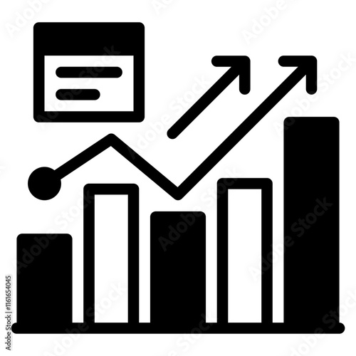 Business Analytics Growth Chart photo