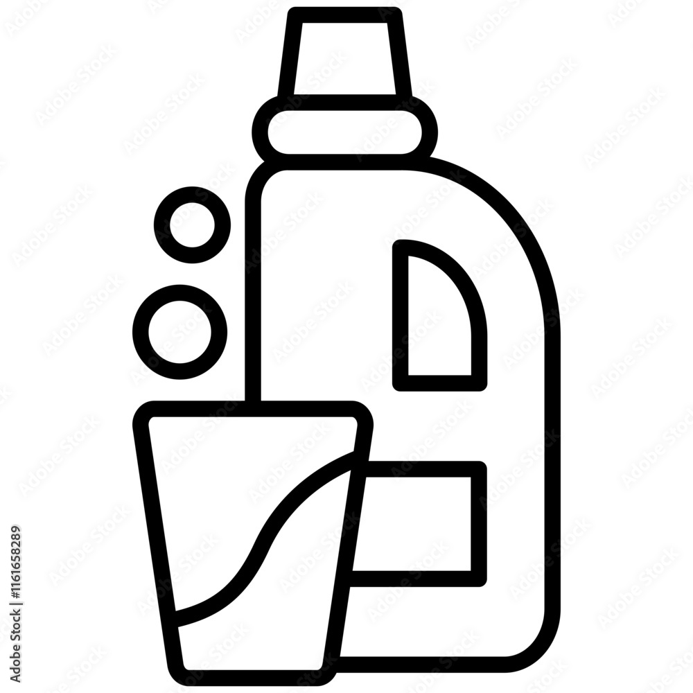 Fototapeta premium Detergent Icon