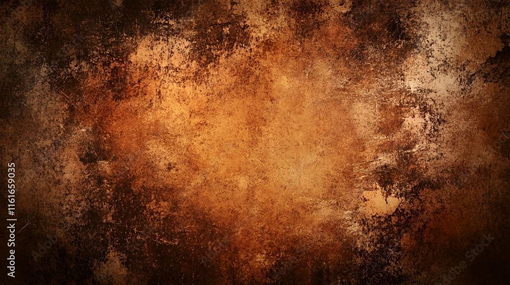 Abstract Brown Texture Background With Dark Edges Abstract Brown Texture Background With Dark Edges