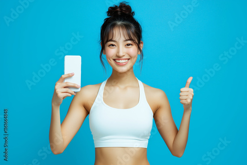 woman with mobile phone