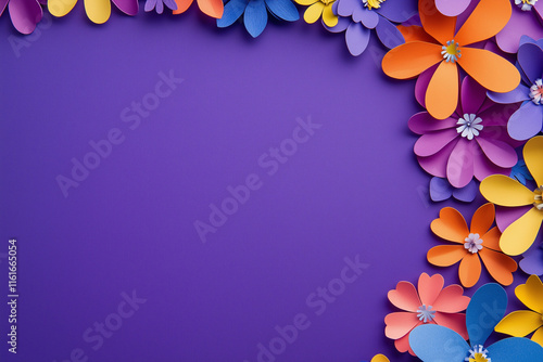 flowers and butterflies