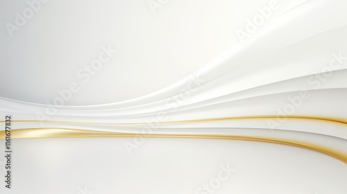 Fototapeta Naklejka Na Ścianę i Meble -  ree abstract white background minimal futuristic architectural space wallpaper