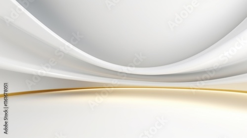 Wallpaper Mural ree abstract white background minimal futuristic architectural space wallpaper Torontodigital.ca