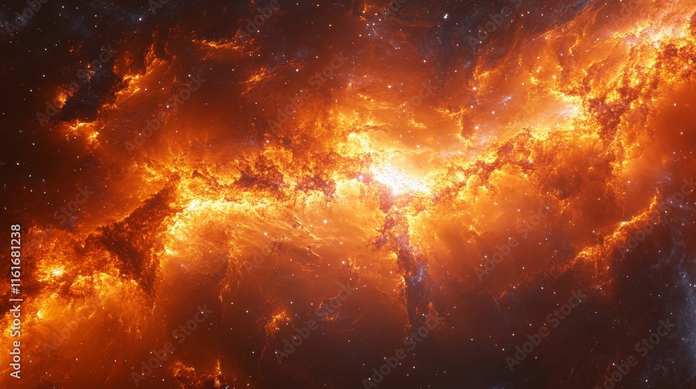 effects ripple through luminous, radiant cosmic forms., Generative AI effects ripple through luminous, radiant cosmic forms., Generative AI