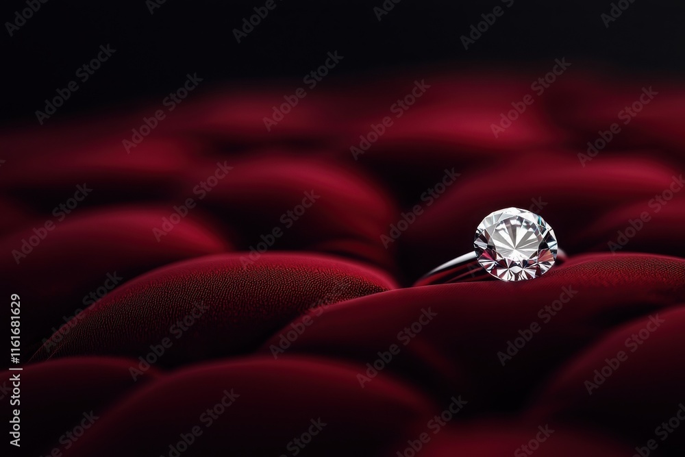 Luxurious valentine's proposal a sparkling symbol of love Luxurious valentine's proposal a sparkling symbol of love