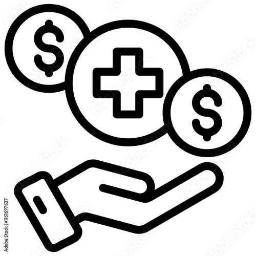 Medical Cost Icon