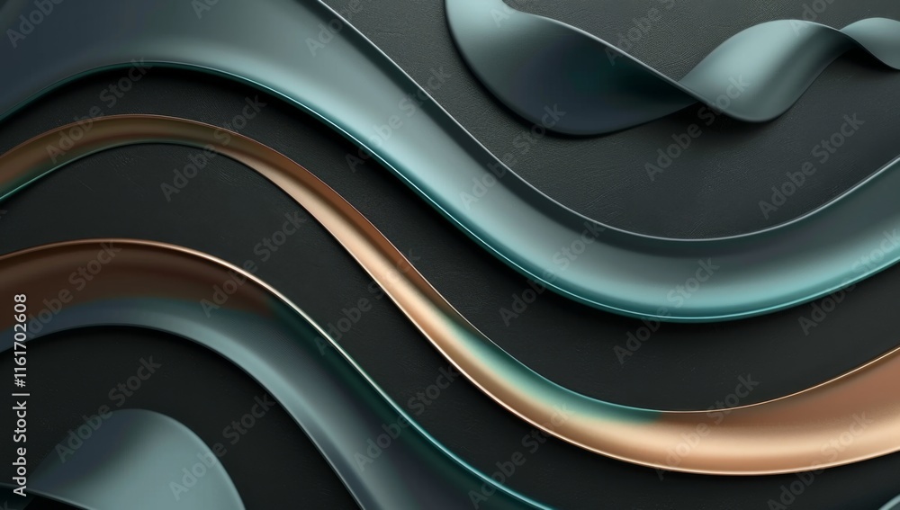 Fototapeta premium Abstract 3D Background