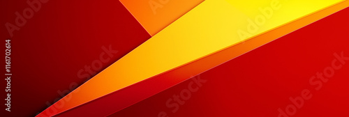 Free Download Abstract background featuring red and yellow overlapping shapes creating dynamic composition - GFXLoad