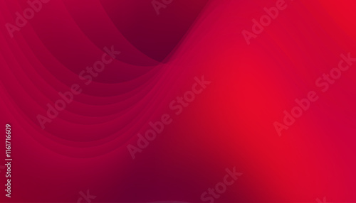 Red abstract background with lines and textured paper pattern