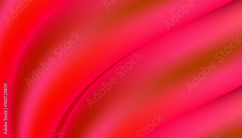 Red Silk Satin Fabric with Smooth Wavy Texture and Luxurious Velvet Design background 