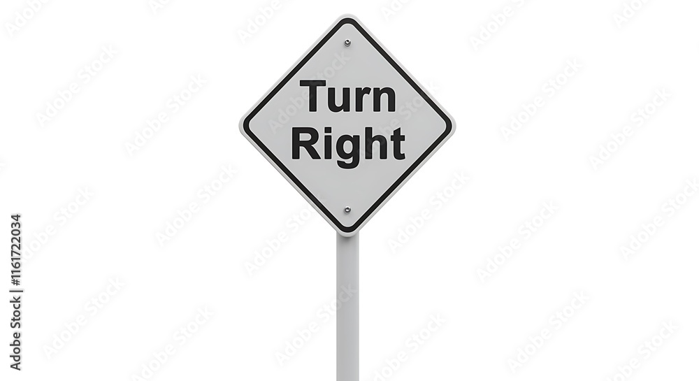 Turn Right Road Sign Direction Guidance Traffic Transportation Turn Right Road Sign Direction Guidance Traffic Transportation