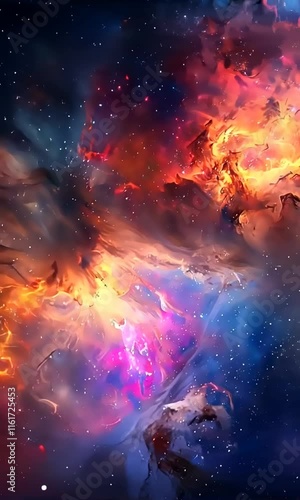 Epic Space Nebula Motion Background | Cosmic Wonders in Stunning Detail