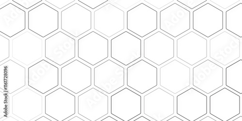 Hexagon isolated clipping path horizontal for design honeycomb texture for pattern, Honeycomb pattern with hexagon mesh. Texture bee comb grid.